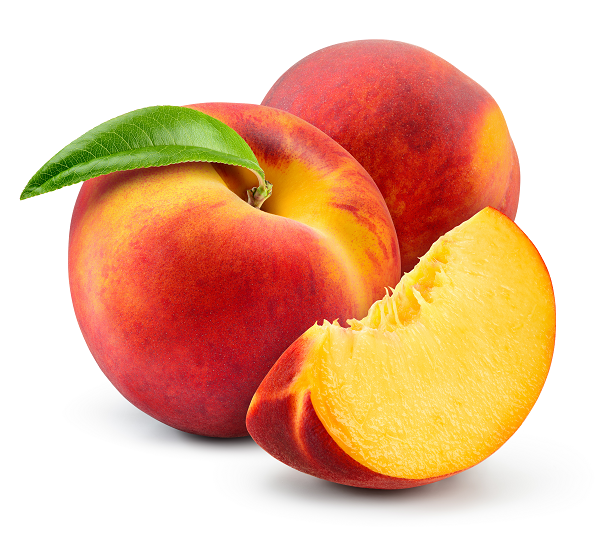 Peaches contain high levels of natural sugars - carbohydrates that actively cause us to store fat.