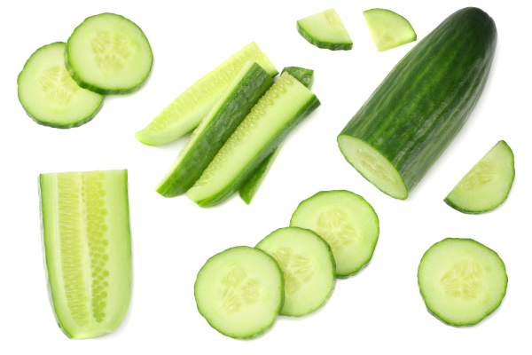 Cucumbers are high in amino acids.