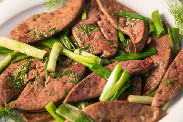 lambs liver is a selenium rich food - try stir fried lambs liver