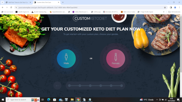How to get your custom keto diet plan in 3 easy steps - take the custom keto diet quiz 