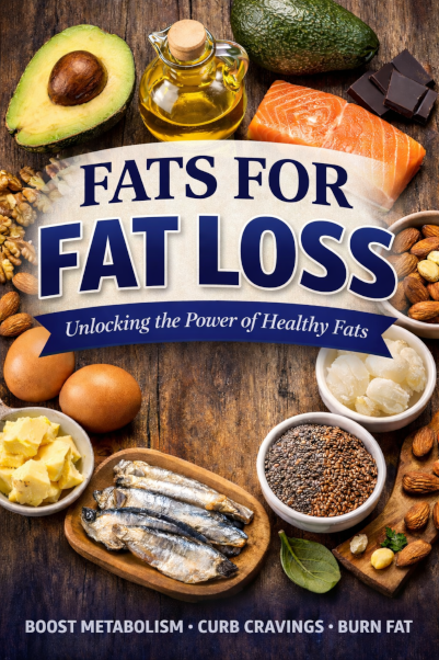 Fats for Fat Loss free ebook cover.